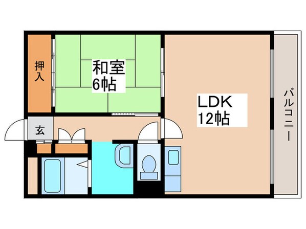 アクアトピア桜の物件間取画像